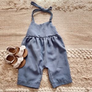 Baby halter romper